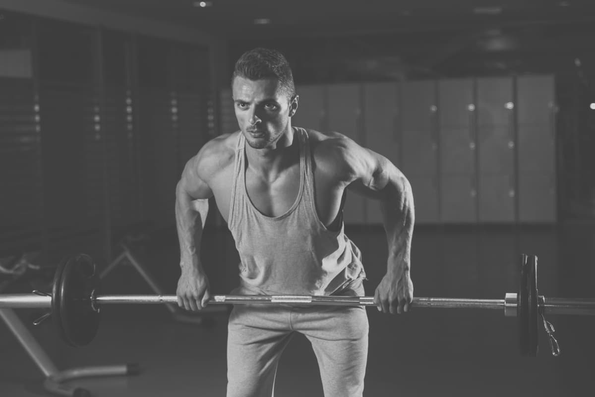 Le BB bent over row version posturo